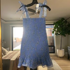 Amanda Uprichard x REVOLVE Amara Smocked Dress